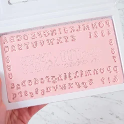 Sweet Stamp Outboss Frosting Letters & Cijfers Set