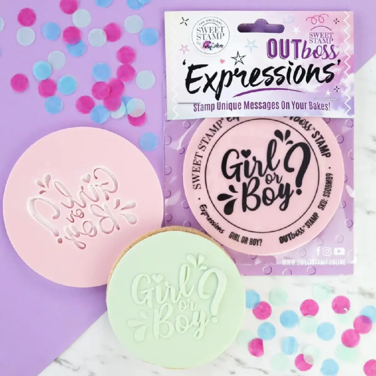 Sweet Stamp Outboss Girl Or Boy Clearance