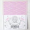 Sweet Stamp Stencil Marabou 21,5x25cm Hot
