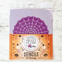 Sweet Stamp Stencil Spinnenweb 21,5x25cm Outlet