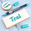 Sweet Stamp Stift Eetbare Inkt Dubbelzijdig Metallic Teal Sale
