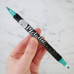 Sweet Stamp Stift Eetbare Inkt Dubbelzijdig Metallic Teal Sale