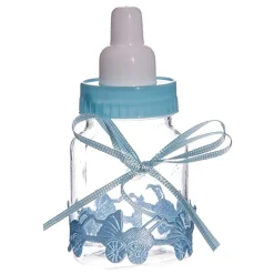 Overig Taartdecoratie Baby Zuigfles Blauw 9cm Online