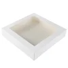 BrandNewCake Taartdoos met venster 30x30x6cm. Wit 3st Online