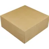 BrandNewCake Taartdoos 25x25x10cm. Kraft 3st Clearance
