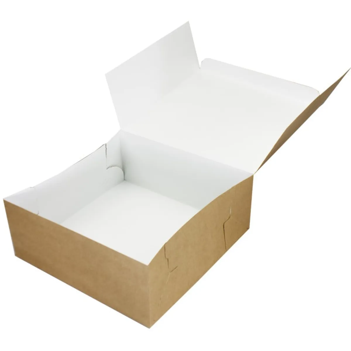 BrandNewCake Taartdoos 25x25x10cm. Kraft 3st Clearance