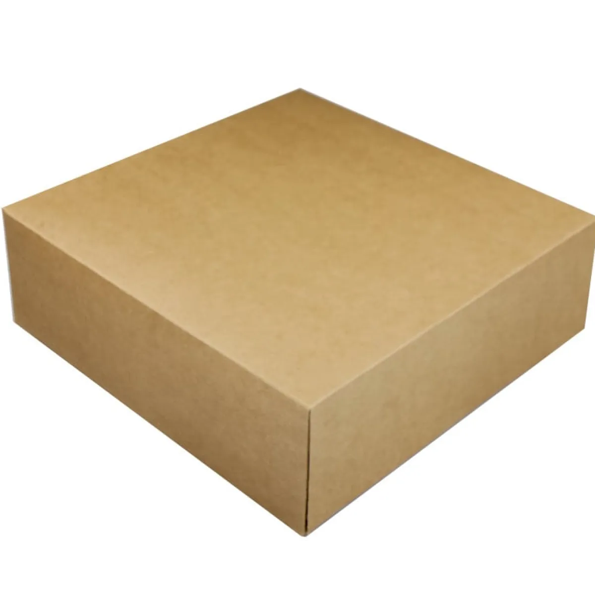 BrandNewCake Taartdoos 30x30x10cm. Kraft 50st Clearance