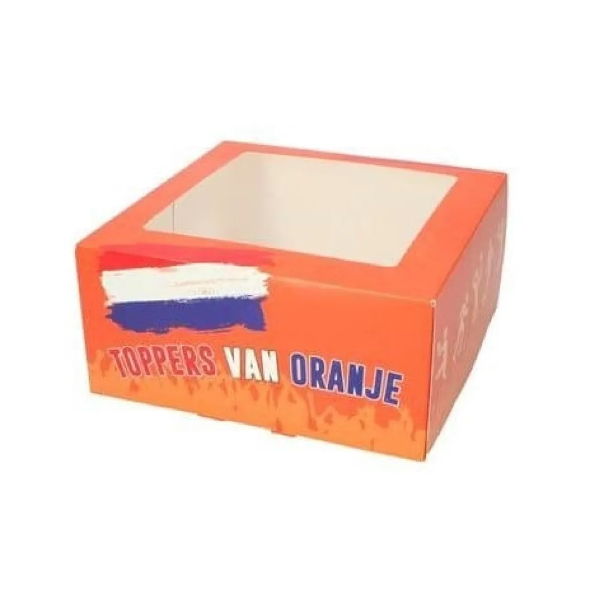 Overig Taartdoos 19x19x9cm. Toppers van Oranje Discount