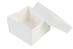 BrandNewCake Taartdoos 25x25x15cm. Wit 3st Discount