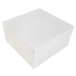 BrandNewCake Taartdoos 30x30x15cm. Wit 3st Outlet