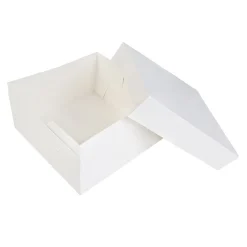 BrandNewCake Taartdoos 30x30x15cm. Wit 3st Outlet