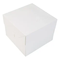 BrandNewCake Taartdoos 20x20x15cm. Wit 3st Best