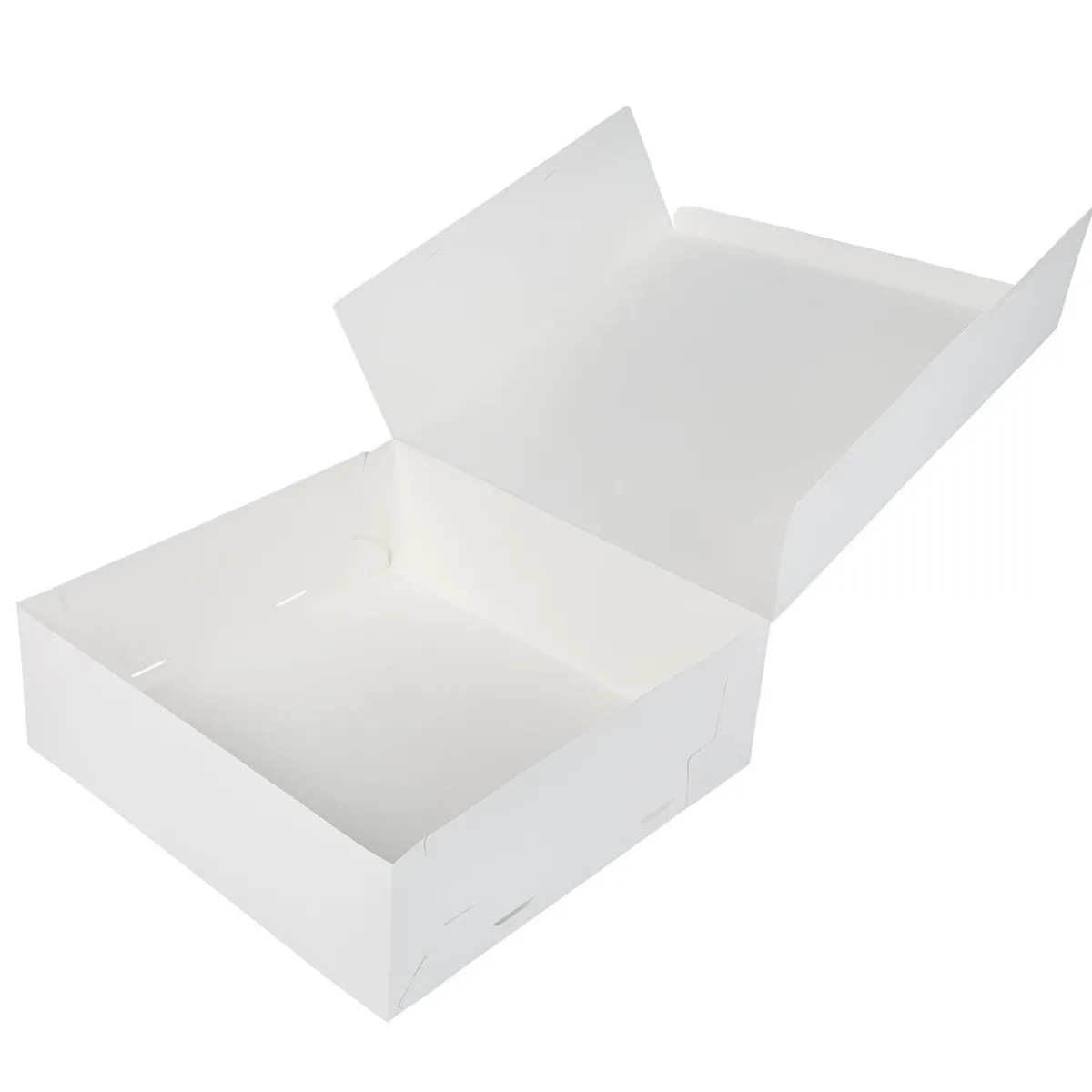BrandNewCake Taartdoos 25x25x8cm. Wit 50st Outlet