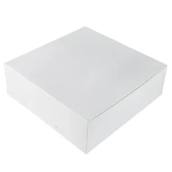 BrandNewCake Taartdoos 30x30x10cm. Wit 50st