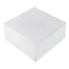 BrandNewCake Taartdoos 21x21x10cm. Wit 50st Sale