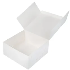 BrandNewCake Taartdoos 21x21x10cm. Wit 50st Sale
