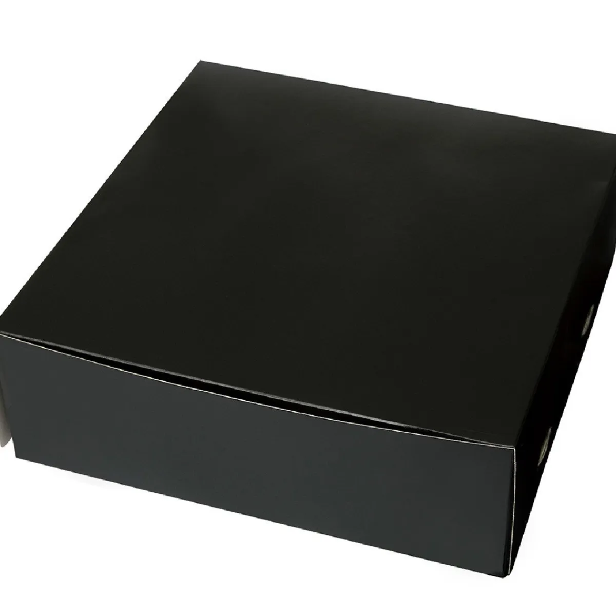BrandNewCake Taartdoos 30x30x10cm. Zwart 3st Hot