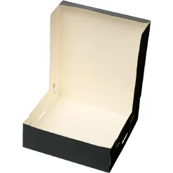BrandNewCake Taartdoos 15x15x5cm. Zwart 50st