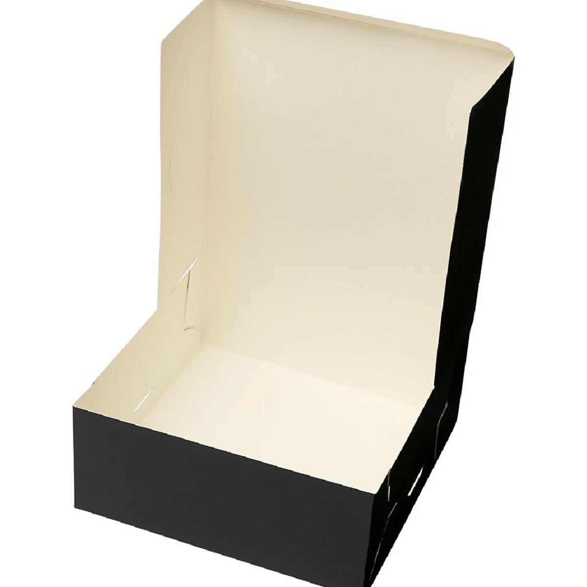 BrandNewCake Taartdoos 21x21x5cm. Zwart 50st Discount
