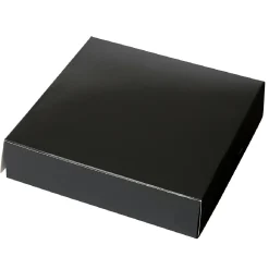 BrandNewCake Taartdoos 19x19x8cm. Zwart 50st Hot
