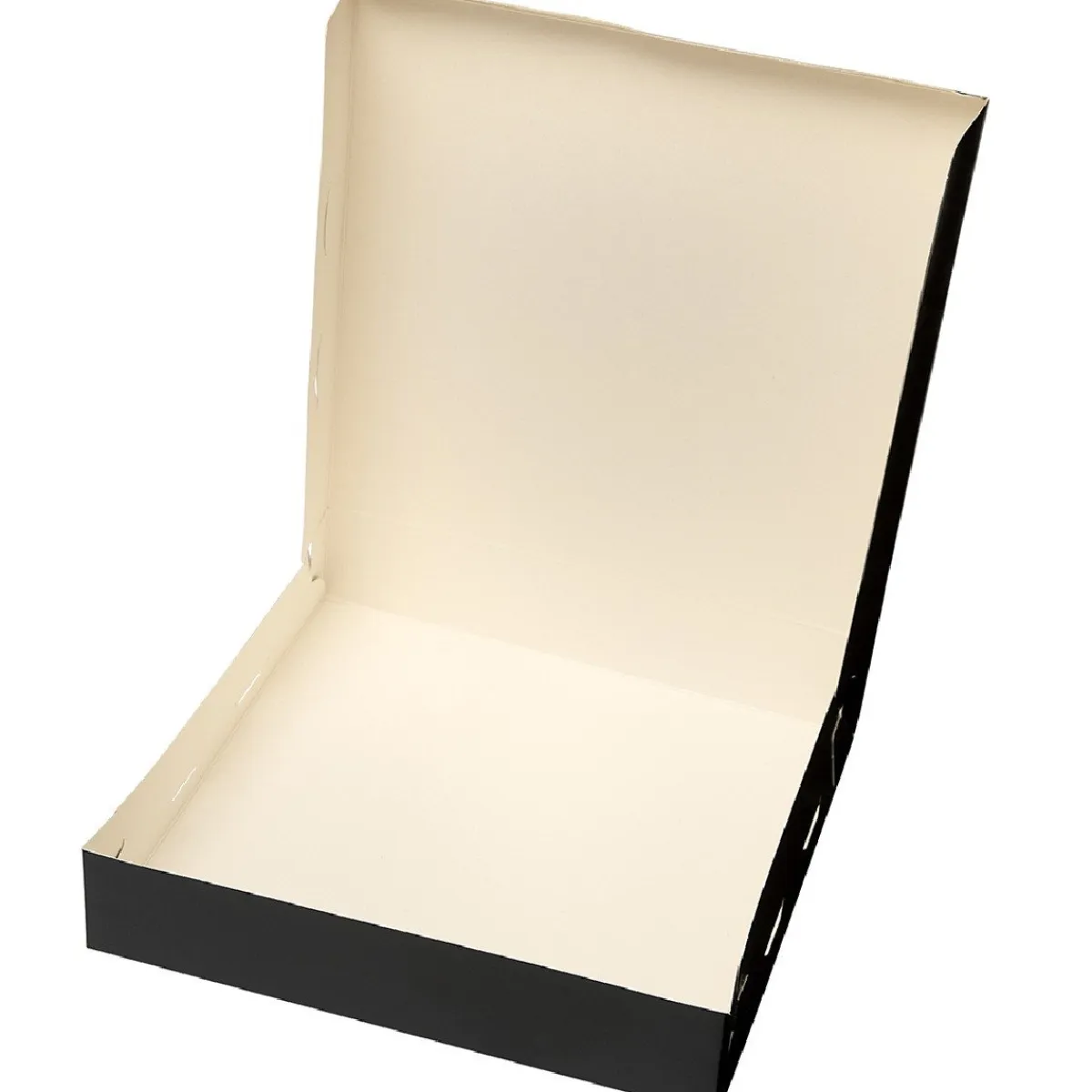BrandNewCake Taartdoos 25x25x5cm. Zwart 50st Outlet