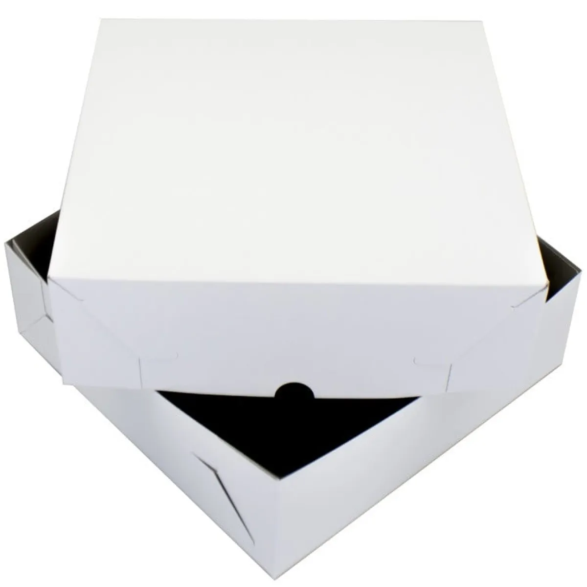 Overig Taartdoos Zwanenhals 30x30x9cm. Wit 10st Outlet