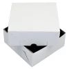Overig Taartdoos Zwanenhals 20x20x9cm. Wit 100st Best