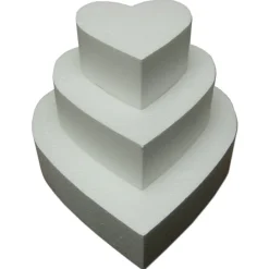 Taart Dummy Hart 5cm -Ø25cm- Clearance