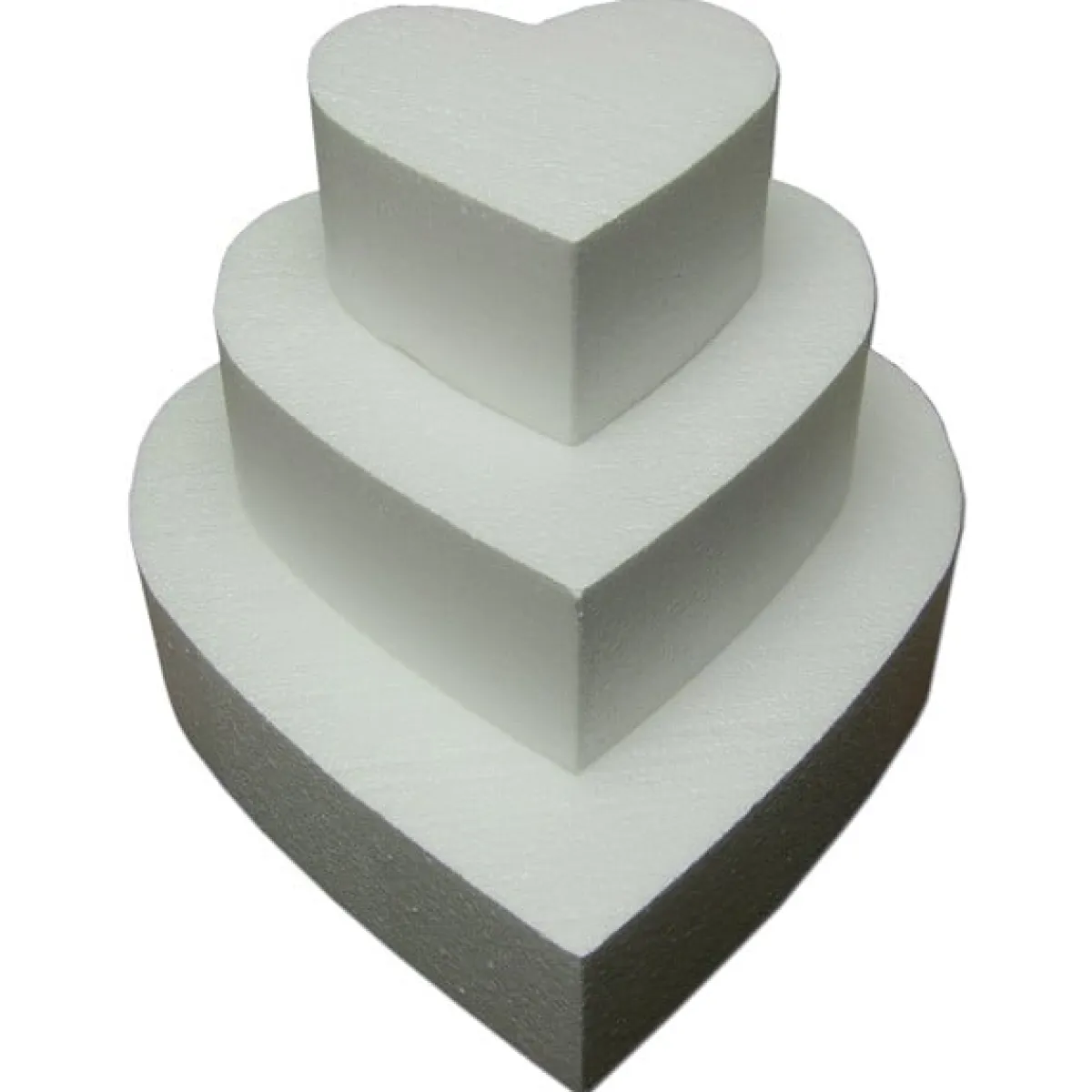 Taart Dummy Hart 5cm -Ø50cm- Hot
