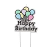Overig Taartkaarsje Happy Birthday Ballonnen** Sale