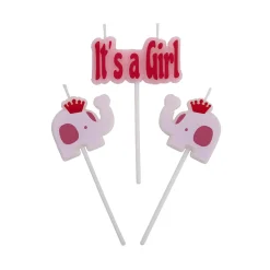 Overig Taartkaarsjes Geboorte It's a Girl** Online