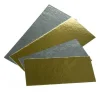 Overig Taartkarton Goud/Zilver Rechthoek 20,5 x 8,5 cm per stuk Best