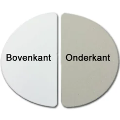 Overig Taartkarton Wit Gehalveerd 26cm per stuk Discount