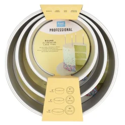 PME Taartpan Rond 7,5cm(h) Set/3 Hot