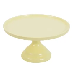 Overig Taartplateau Geel Melamine Ø23,5x12cm Outlet