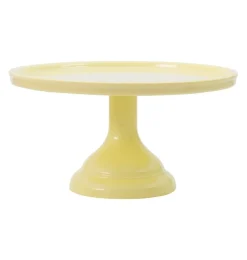 Overig Taartplateau Geel Melamine Ø23,5x12cm Outlet