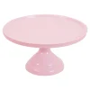 Overig Taartplateau Roze Melamine Ø23,5x12cm Discount