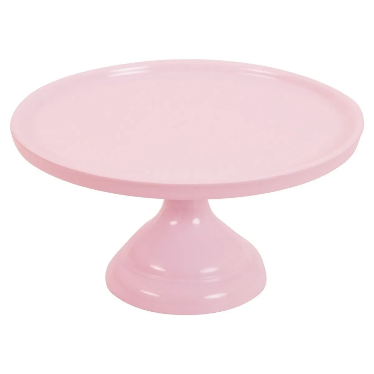 Overig Taartplateau Roze Melamine Ø23,5x12cm Discount