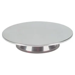 Overig Taartplateau RVS Ø30x6cm Hot