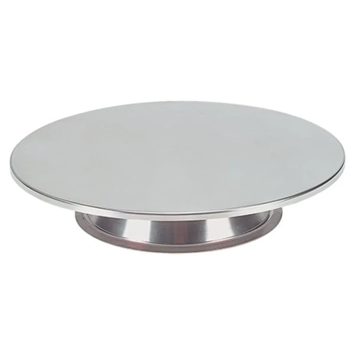 Overig Taartplateau RVS Ø30x6cm Hot