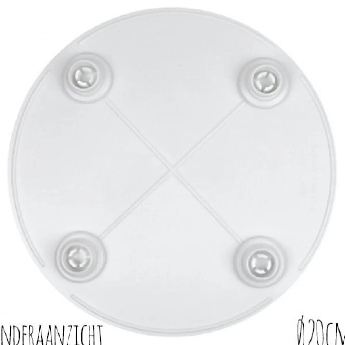 Overig Taartplateau stapel rond Ø20cm Outlet