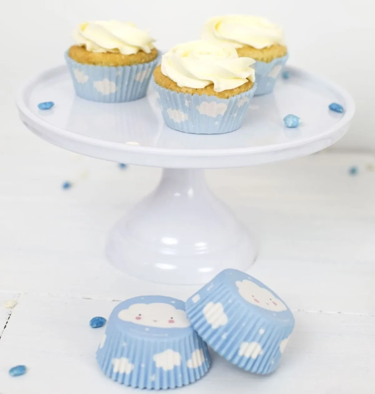 Overig Taartplateau Wit Melamine Ø23,5x12cm Best