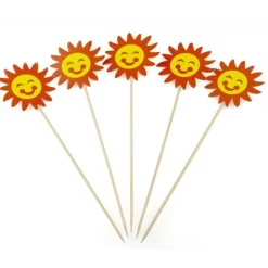 Overig Taartprikker Zon 19cm 100st. Hot