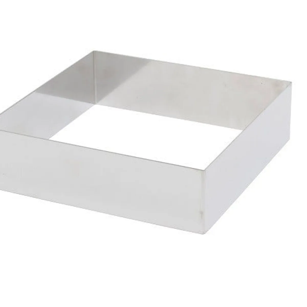 Overig Taartring RVS Vierkant 20x20x5cm Best
