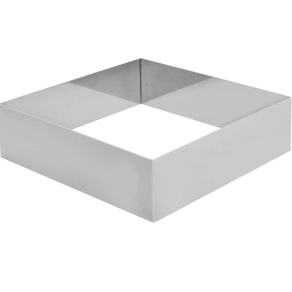 Overig Taartring RVS Vierkant 22x22x5cm Hot
