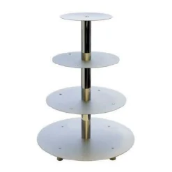 Overig Taartstandaard Aluminium New York 4 etages Clearance