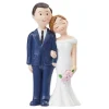 Overig Taarttopper Bruidspaar Arm in Arm Polystone 8cm