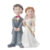 Overig Taarttopper Bruidspaar met Touw Polystone 8cm New