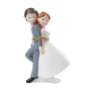 Overig Taarttopper Bruidspaar Vastgeketend Polystone 15cm Clearance