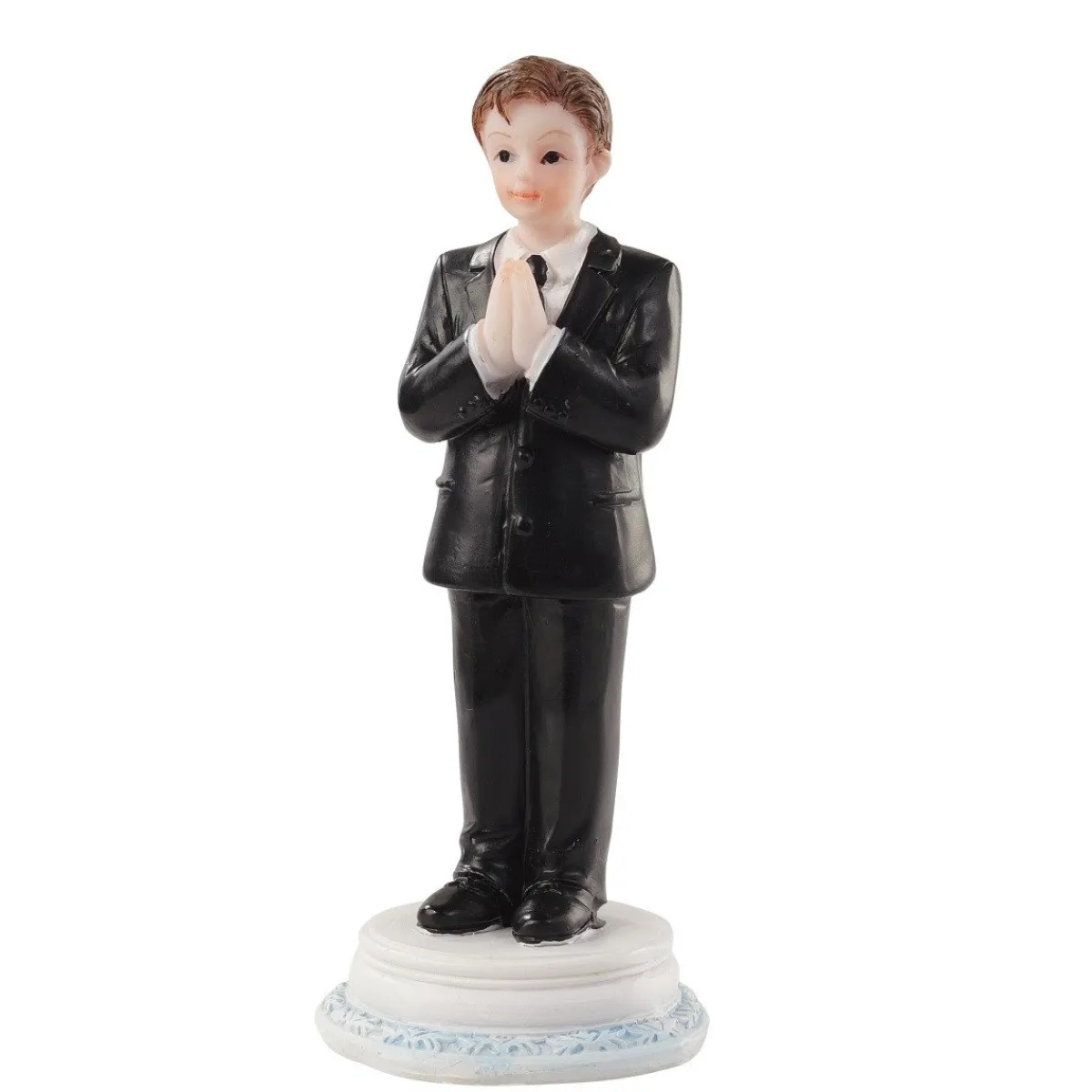 Overig Taarttopper Communie Jongen Polystone 9cm Best